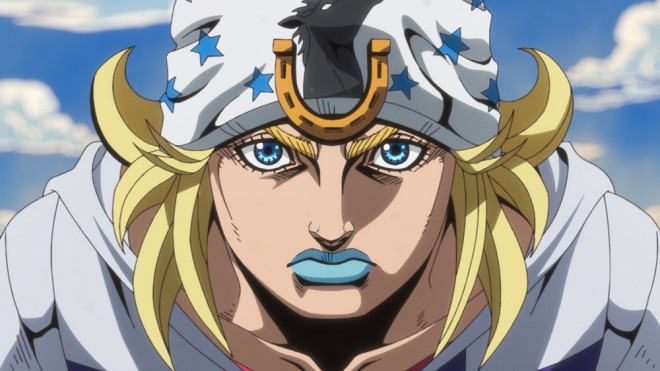 Scene cut from Steel Ball Run JoJo’s Bizarre Adventure anime shown in the teaser PV.