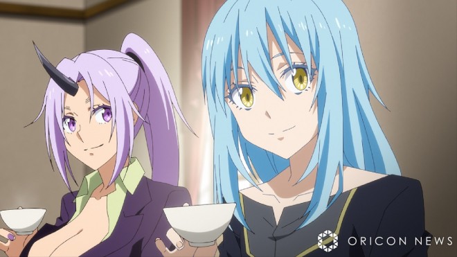 Scene cuts from the third season of "That Time I Got Reincarnated as a Slime" © Taiki Kawakami, Fuse, Kodansha / TenSura Production Committee