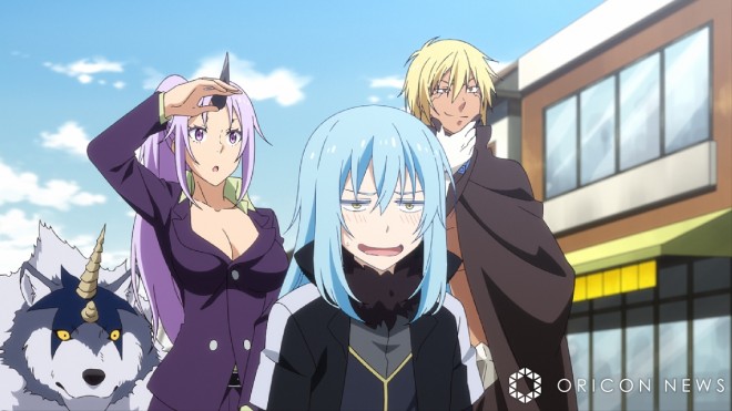 Scene cuts from the third season of "That Time I Got Reincarnated as a Slime" © Taiki Kawakami, Fuse, Kodansha / TenSura Production Committee