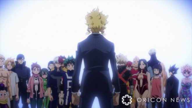 A scene cut from the 7th season of the anime "My Hero Academia" © Kohei Horikoshi / Shueisha・My Hero Academia Production Committee