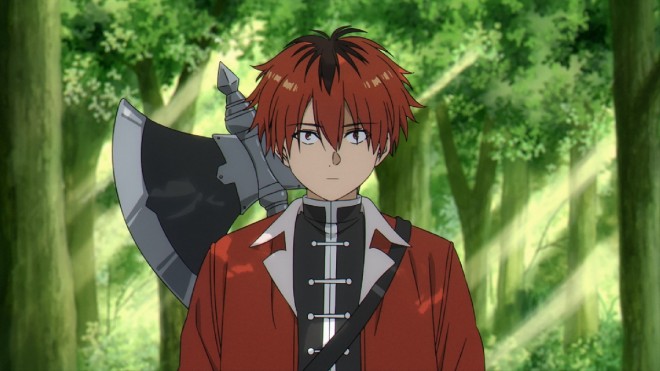 Scene cut from the TV anime "Frieren: Beyond Journey's End"