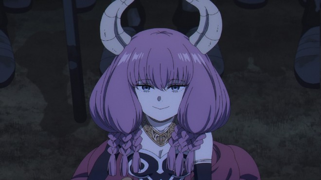 Scene cut from the TV anime "Frieren: Beyond Journey's End"