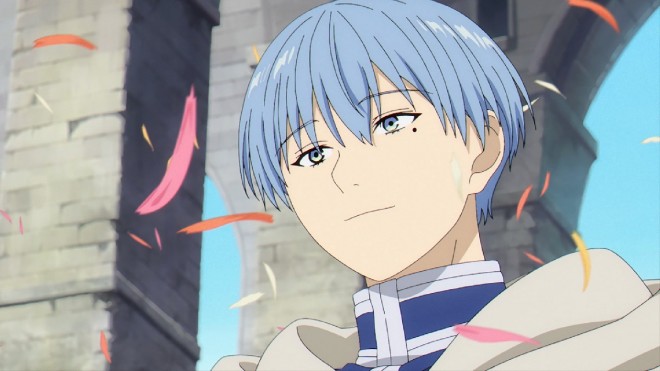 Scene cut from the TV anime "Frieren: Beyond Journey's End"