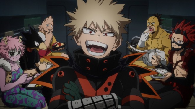 Scene cut from "My Hero Academia THE MOVIE: Your Next"