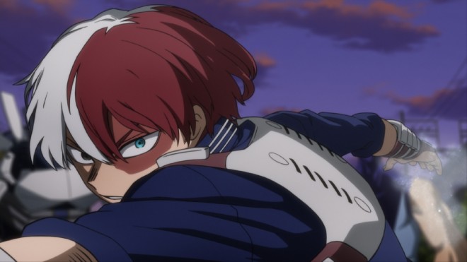 Scene cut from "My Hero Academia THE MOVIE: Your Next"