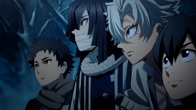 Scene cut from the TV anime "Demon Slayer: Hashira Training Arc"