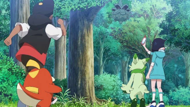 Scene Cuts from the Pokémon Anime (C) Nintendo･Creatures･GAME FREAK･TV Tokyo･ShoPro･JR Kikaku (C) Pokémon