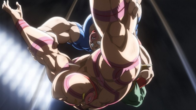 Scene Cut from Episode 0 of the TV Anime "Kinnikuman: The Perfect Origin Arc"