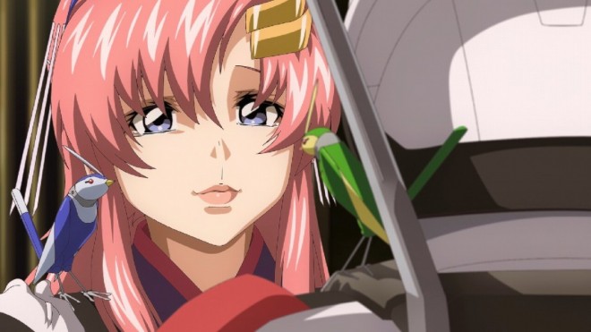 Lacus Clyne Scene Cut from the Movie "Mobile Suit Gundam SEED FREEDOM"