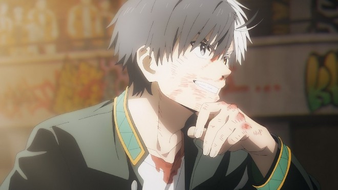 Scene cut from 'WIND BREAKER'