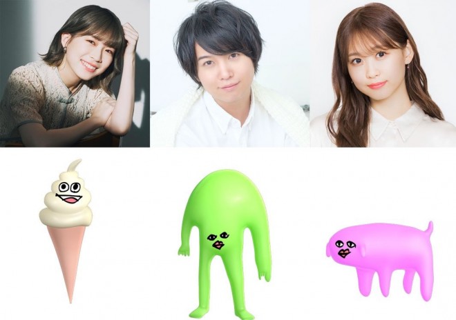 Characters in the Anime "EGUMI LEGACY" & voice actor