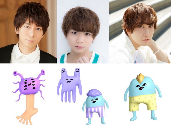 Characters in the Anime "EGUMI LEGACY" & voice actor