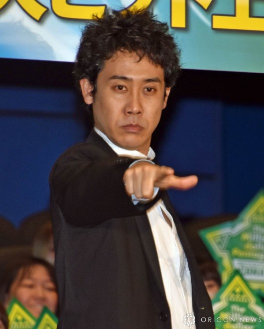 Scene from the stage greeting for the release of "Detective Conan: The Million-Dollar Pentagram"