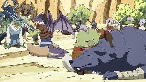 Scene cut from the third season of "That Time I Got Reincarnated as a Slime"