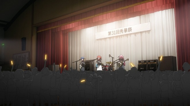 A scene from 'Bocchi the Rock! Compilation Movie'