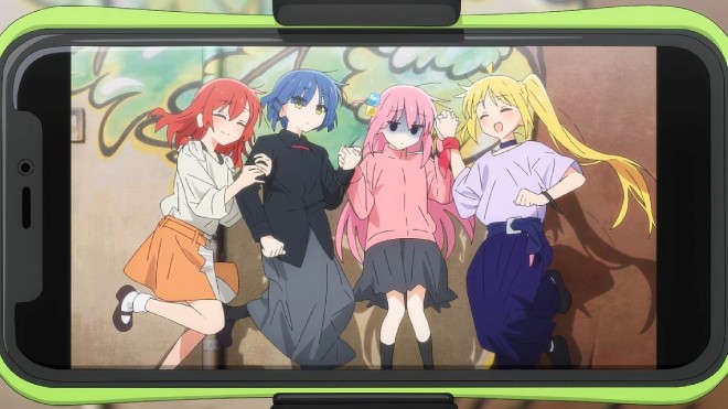 A scene from 'Bocchi the Rock! Compilation Movie'