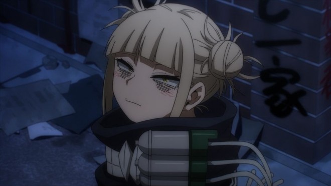 Scene cut from the seventh season of 'My Hero Academia'