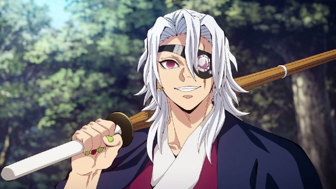 Scene from the TV anime "Demon Slayer: Hashira Training Arc"