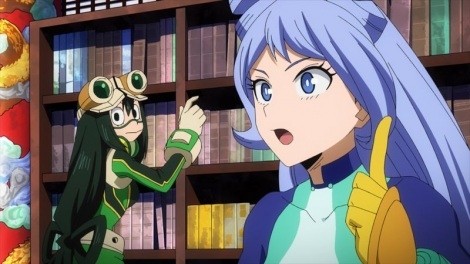 Scene cut from "My Hero Academia"
