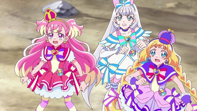 Scene Cut from "Wonderful Precure!"