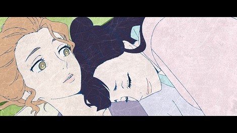 Scene cut from "Mononoke: The Movie"