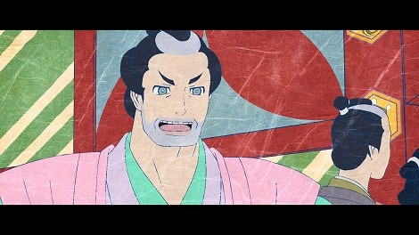 Scene cut from "Mononoke: The Movie"