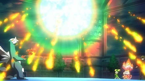 Scene cut from the TV anime "Pokémon"