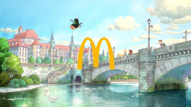 McDonald's collaboration with Kiki's Delivery Service