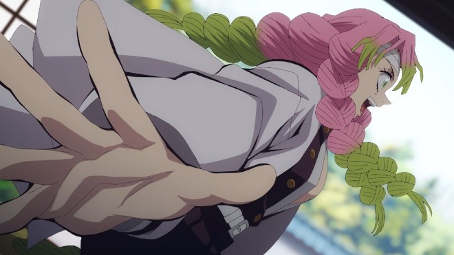 Scene from the TV anime 'Demon Slayer' Hashira Training Arc