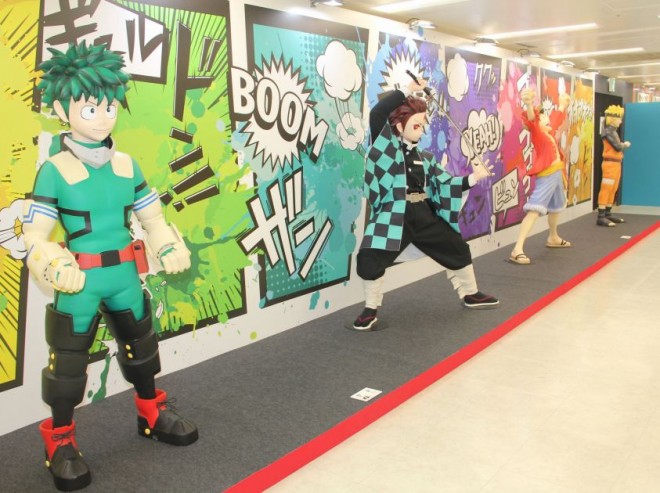 Scenes from the 'JUMP SHOP 20th FESTIVAL in Ikebukuro'