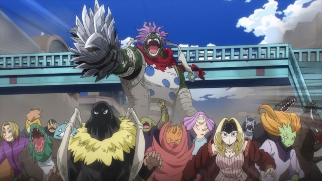 Scene cuts from "My Hero Academia" season 7