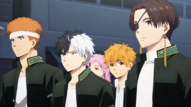 Scene cut from 'WIND BREAKER' of Episode 13