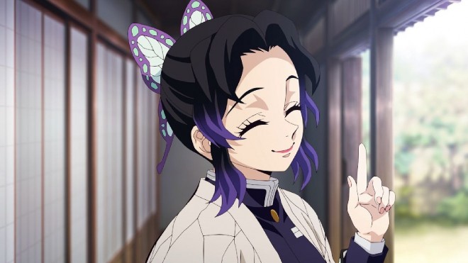 Scene from the TV anime 'Demon Slayer' Hashira Training Arc