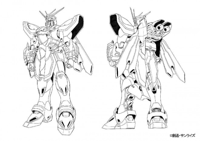 "Mobile Fighter G Gundam Gaiden: Heaven and Earth Astonishment" Illustration