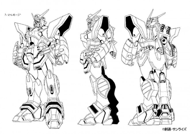 "Mobile Fighter G Gundam Gaiden: Heaven and Earth Astonishment" Illustration