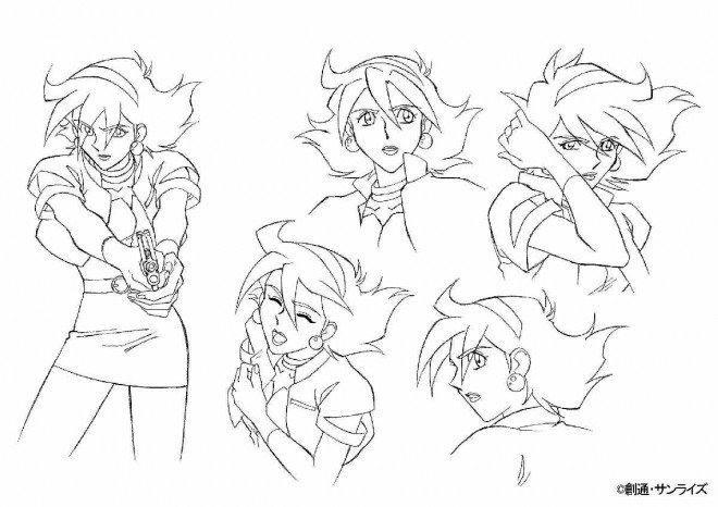 "Mobile Fighter G Gundam Gaiden: Heaven and Earth Astonishment" Illustration