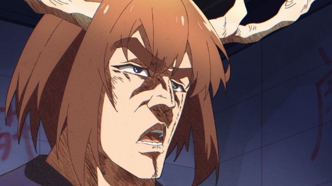 Scene cuts from the anime 'My Deer Friend Nokotan'