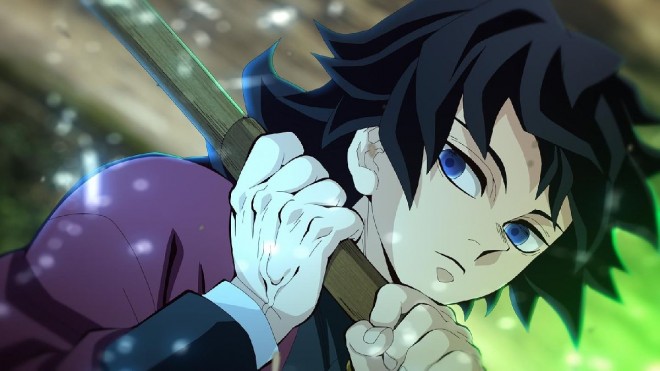 Scene from the TV anime 'Demon Slayer' Hashira Training Arc