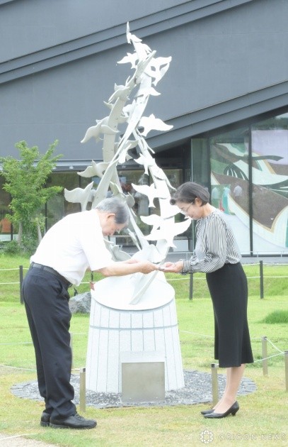 Kyoto Animation 'The Monument of Aspirations' Installation Ceremony (C) ORICON NewS inc.