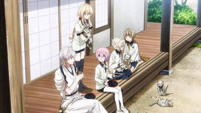 Katana Anime Touken Ranbu Kai: Douden Chikashi Haberau Monora