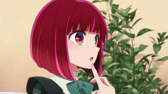 Scene cut from the TV anime "Oshi no Ko" Episode 14