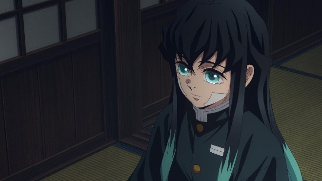 Scene from the TV anime 'Demon Slayer' Hashira Training Arc
