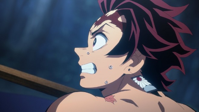 Scene from the TV anime 'Demon Slayer' Hashira Training Arc