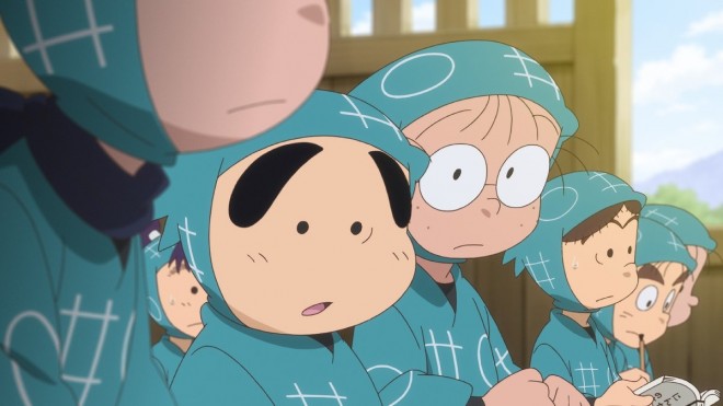 Scene Cut from "Nintama Rantaro the Movie: The Dokutake Ninja Team's Strongest Strategist"