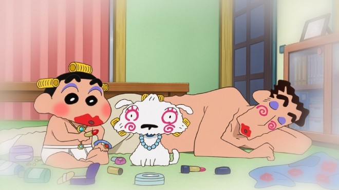 Scene Cut of 'Crayon Shin-chan: Our Dinosaur Diary'