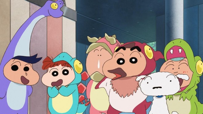 Scene Cut of 'Crayon Shin-chan: Our Dinosaur Diary'