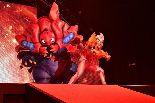 Photos from the exhibit at the "Ultraman Heroes EXPO 2024 Summer Festival in Ikebukuro Sunshine City"