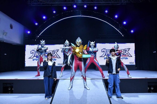 Photos from the opening ceremony of the "Ultraman Heroes EXPO 2024 Summer Festival in Ikebukuro Sunshine City"