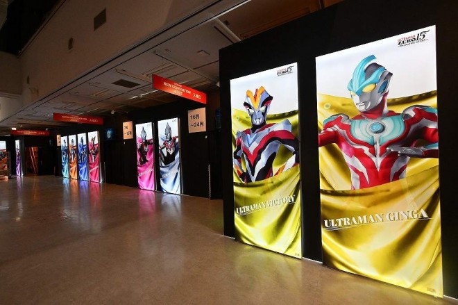 Photos from the exhibit at the "Ultraman Heroes EXPO 2024 Summer Festival in Ikebukuro Sunshine City"