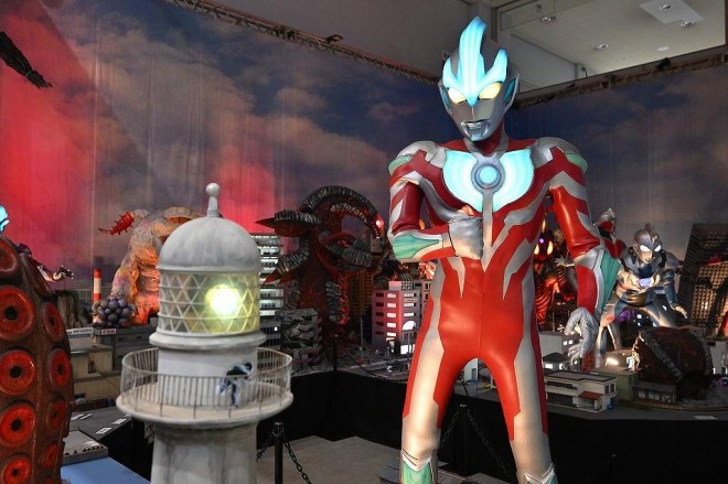 Photos from the exhibit at the "Ultraman Heroes EXPO 2024 Summer Festival in Ikebukuro Sunshine City"